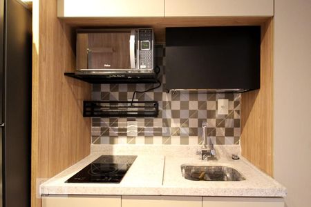 Studio à venda com 32m², 1 quarto e sem vagaCozinha