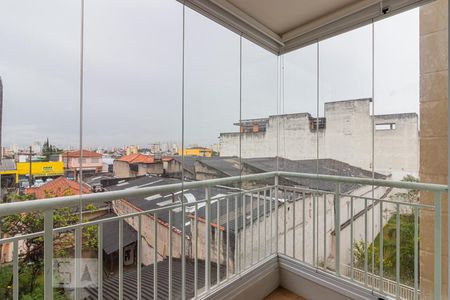 Varanda vista de apartamento à venda com 2 quartos, 70m² em Vila Gumercindo, São Paulo