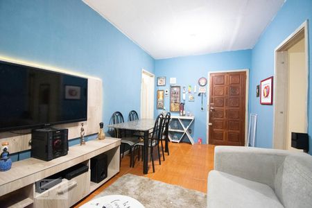 Sala de Estar de apartamento à venda com 1 quarto, 84m² em Teresópolis, Porto Alegre
