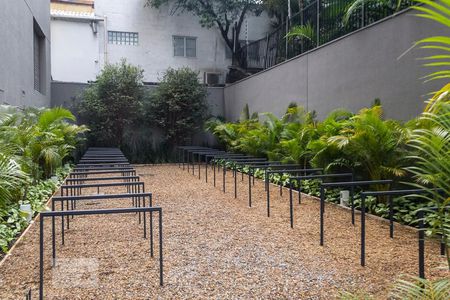 Studio à venda com 32m², 1 quarto e sem vagaBicicletario