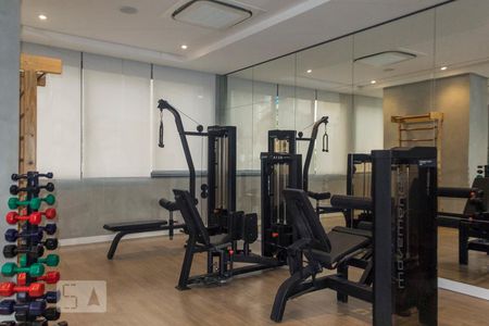 Studio à venda com 32m², 1 quarto e sem vagaAcademia