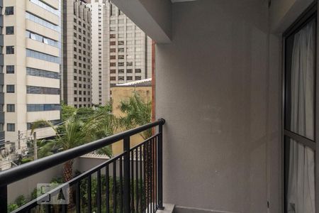 Studio à venda com 32m², 1 quarto e sem vagaVaranda