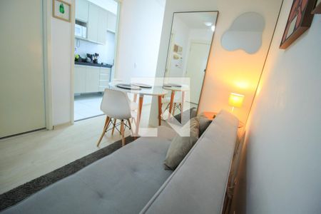 Sala de apartamento para alugar com 1 quarto, 27m² em Brás, São Paulo