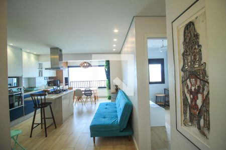 Sala/cozinha de apartamento para alugar com 2 quartos, 57m² em Jardim Brasília (zona Norte), São Paulo