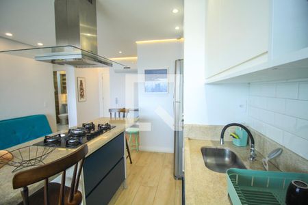 Sala/cozinha de apartamento para alugar com 2 quartos, 57m² em Jardim Brasília (zona Norte), São Paulo