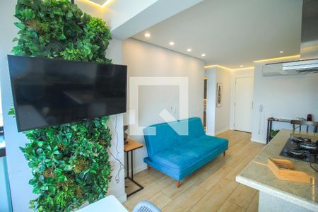 Sala/cozinha de apartamento para alugar com 2 quartos, 57m² em Jardim Brasília (zona Norte), São Paulo