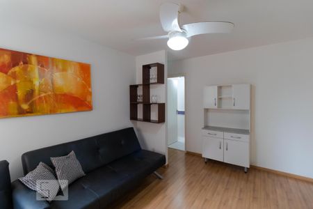 Sala de apartamento para alugar com 1 quarto, 42m² em Cambuí, Campinas
