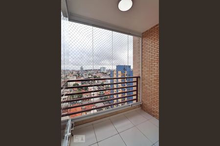 Varanda da Sala de apartamento à venda com 2 quartos, 60m² em Parque das Nações, Santo André