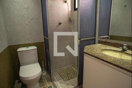 Banheiro de apartamento para alugar com 1 quarto, 30m² em Bela Vista, São Paulo