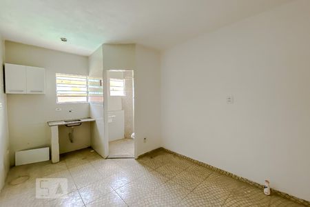 Sala quarto e cozinha de kitnet/studio para alugar com 1 quarto, 15m² em Mooca, São Paulo