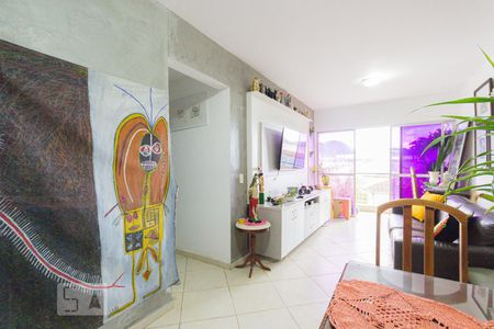 Sala de apartamento à venda com 3 quartos, 78m² em Anil, Rio de Janeiro