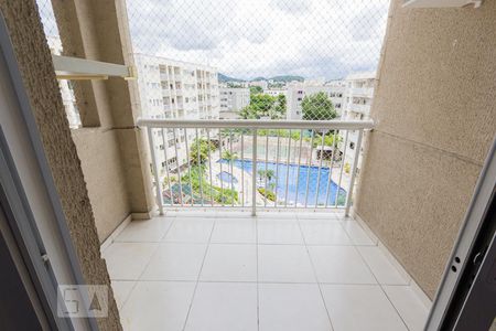 Varanda de apartamento para alugar com 2 quartos, 60m² em Pechincha, Rio de Janeiro