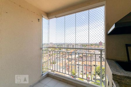 Varanda da Sala de apartamento para alugar com 2 quartos, 58m² em Vila Caraguatá, São Paulo