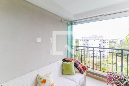 Varanda de apartamento à venda com 2 quartos, 66m² em Jardim Novo Santo Amaro, São Paulo