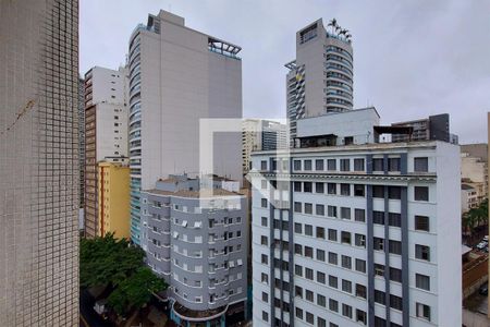 Vista do Studio de kitnet/studio para alugar com 1 quarto, 30m² em Republica, São Paulo