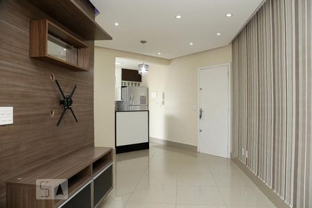 Sala de apartamento para alugar com 2 quartos, 57m² em Parque Taboao, Taboão da Serra