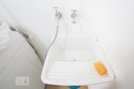 Casa à venda com 90m², 2 quartos e 1 vagaDetalhe Área de Serviço