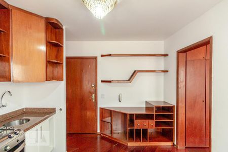 Sala de apartamento para alugar com 1 quarto, 29m² em Bela Vista, São Paulo