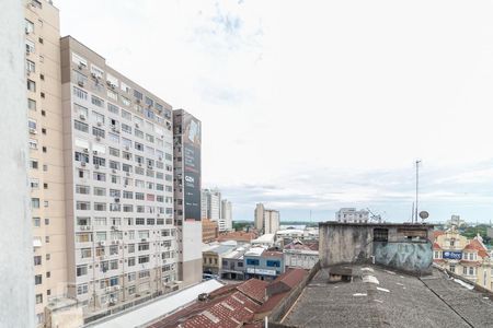 Vista da Sala de apartamento à venda com 2 quartos, 59m² em Floresta, Porto Alegre