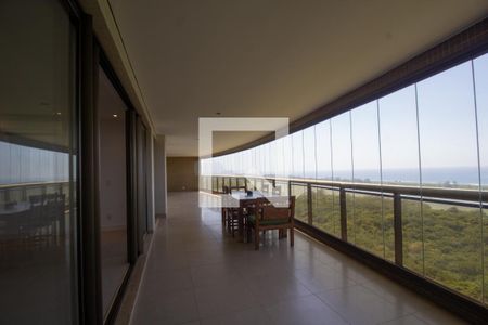 Varanda de apartamento à venda com 4 quartos, 278m² em Barra da Tijuca, Rio de Janeiro