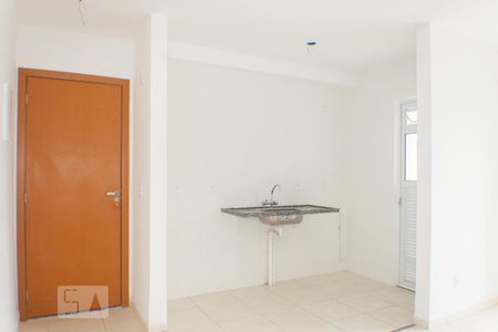Sala e Cozinha de apartamento para alugar com 2 quartos, 50m² em Luz, Nova Iguaçu