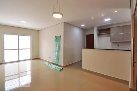 Sala de apartamento para alugar com 3 quartos, 110m² em Vila Valparaiso, Santo André