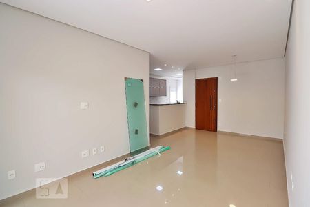 Sala de apartamento para alugar com 3 quartos, 110m² em Vila Valparaiso, Santo André