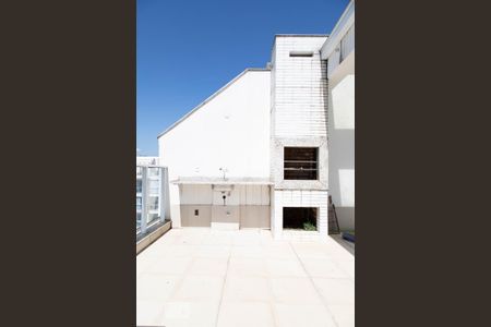 Apartamento à venda com 136m², 3 quartos e 2 vagasTerraço da cobertura - churrasqueira