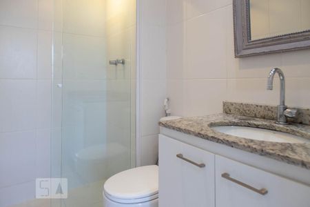 Apartamento à venda com 136m², 3 quartos e 2 vagasBanheiro da suíte 1