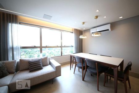 Sala de apartamento para alugar com 1 quarto, 70m² em Jardim Novo Santo Amaro, São Paulo