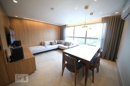 Sala  de apartamento para alugar com 1 quarto, 70m² em Jardim Novo Santo Amaro, São Paulo