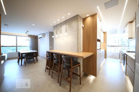 Sala de apartamento para alugar com 1 quarto, 70m² em Jardim Novo Santo Amaro, São Paulo