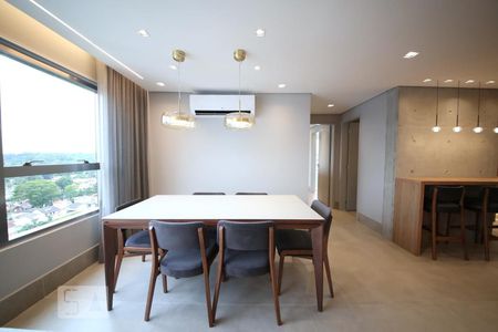 Sala  de apartamento à venda com 1 quarto, 70m² em Jardim Novo Santo Amaro, São Paulo