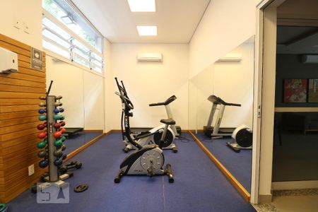 Apartamento para alugar com 26m², 1 quarto e sem vaga Apartamento para alugar com 26m², 1 quarto e sem vagaÁrea comum - Academia