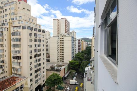 Vista da Sala de apartamento para alugar com 3 quartos, 110m² em Flamengo, Rio de Janeiro
