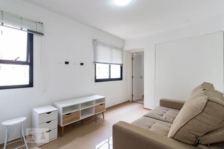 Sala de Apartamento com 1 quarto, 40m² Aclimação