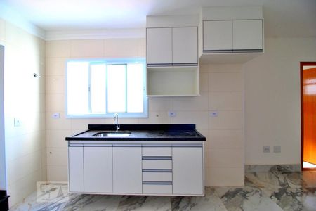 Sala/Cozinha de apartamento para alugar com 2 quartos, 78m² em Campestre, Santo André
