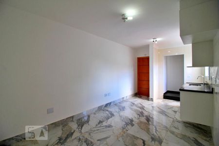 Sala/Cozinha de apartamento para alugar com 2 quartos, 78m² em Campestre, Santo André