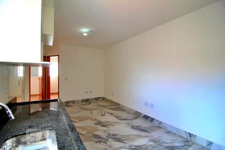 Sala/Cozinha de apartamento para alugar com 2 quartos, 78m² em Campestre, Santo André