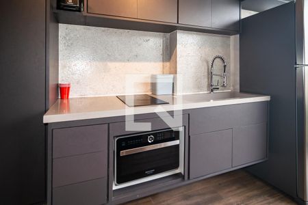 Sala / Cozinha de apartamento para alugar com 1 quarto, 37m² em Consolação, São Paulo