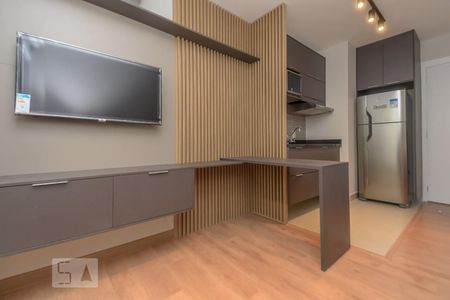 Sala de apartamento para alugar com 1 quarto, 30m² em República, São Paulo