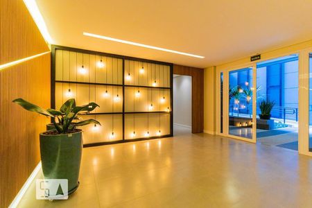 Apartamento para alugar com 30m², 1 quarto e sem vagaÁrea comum - Hall do Prédio