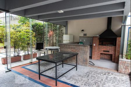 Apartamento à venda com 50m², 1 quarto e 2 vagasChurrasqueira