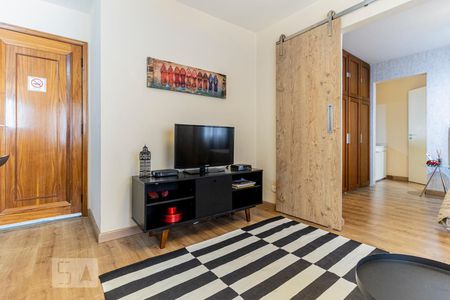 Sala - TV de apartamento para alugar com 1 quarto, 38m² em Consolação, São Paulo