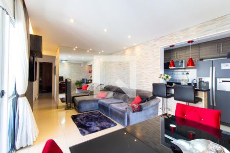 Sala de apartamento à venda com 3 quartos, 92m² em Alto da Mooca, São Paulo