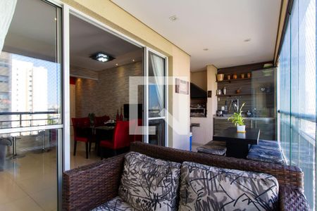 Varanda gourmet de apartamento à venda com 3 quartos, 92m² em Alto da Mooca, São Paulo