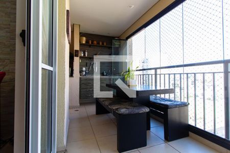 Varanda gourmet de apartamento à venda com 3 quartos, 92m² em Alto da Mooca, São Paulo