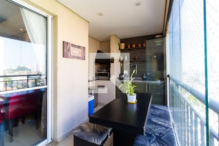 Varanda gourmet de apartamento à venda com 3 quartos, 92m² em Alto da Mooca, São Paulo