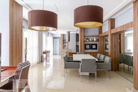 Apartamento à venda com 59m², 2 quartos e 1 vagaÁrea comum - Salão de festas