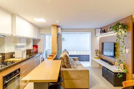 Sala de apartamento à venda com 2 quartos, 59m² em Liberdade, São Paulo